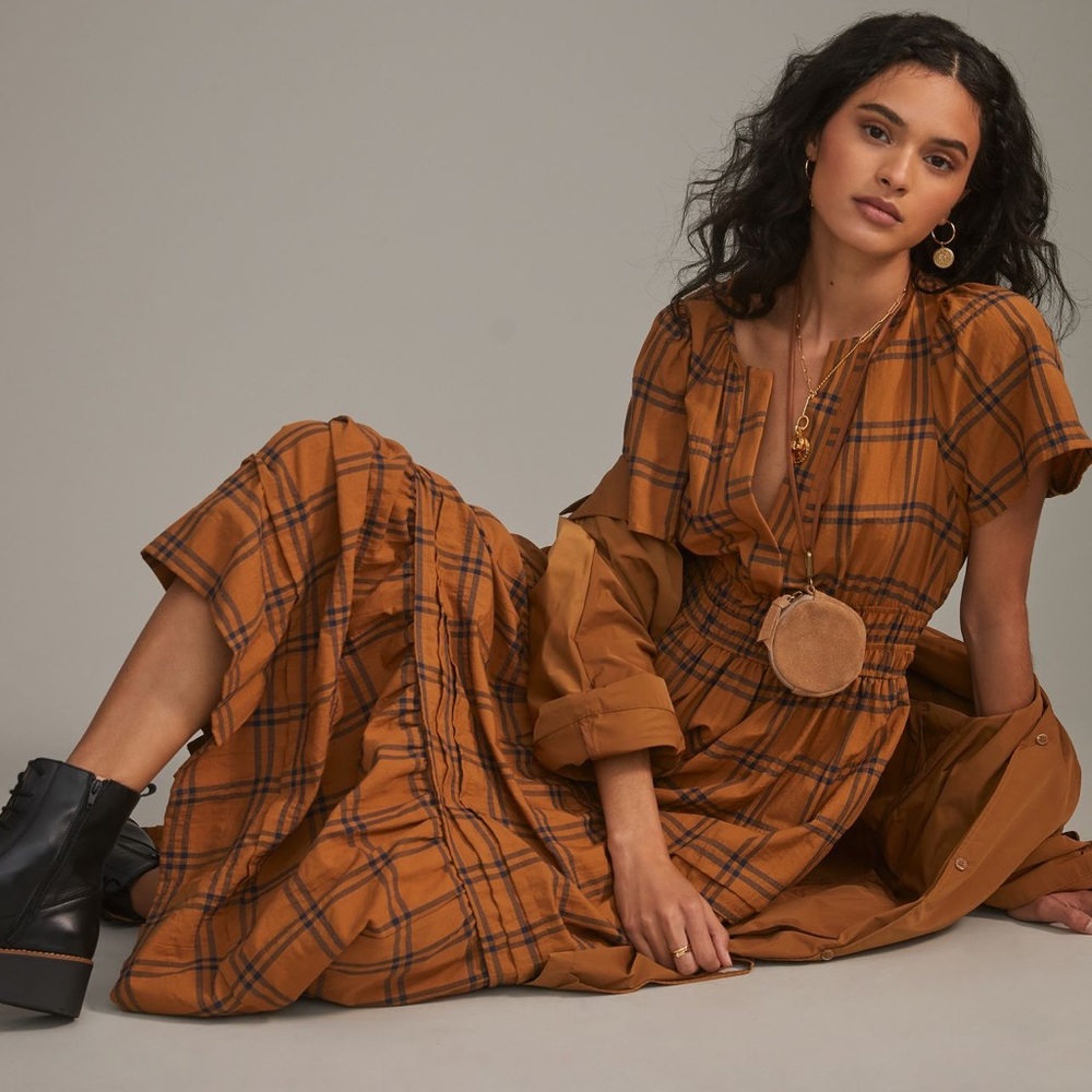 Anthropologie Maeve Somerset maxi